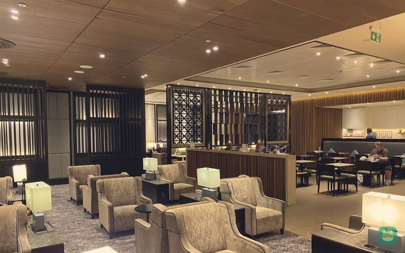 Armchair seating area, Plaza Premium Lounge (Departures), Heathrow Terminal 2