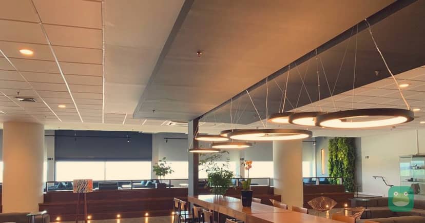 Azul Lounge, VCP Terminal 1 — lounge interior
