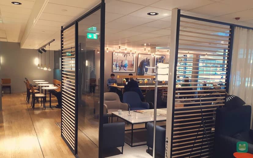 Former SAS Gold Lounge section, Oslo (2023)