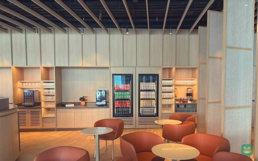 Bradesco Cartões Lounge, CGH Terminal 1 — lounge interior