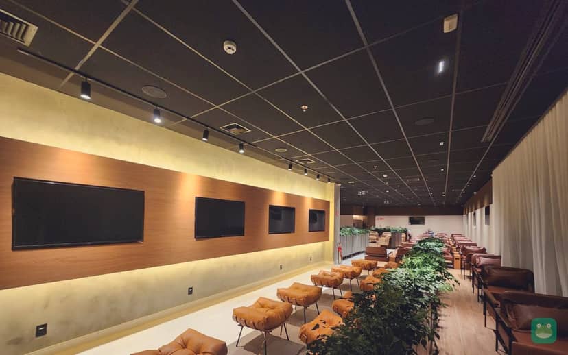 Ambaar Club, VCP Terminal 1 — expanded lounge interior