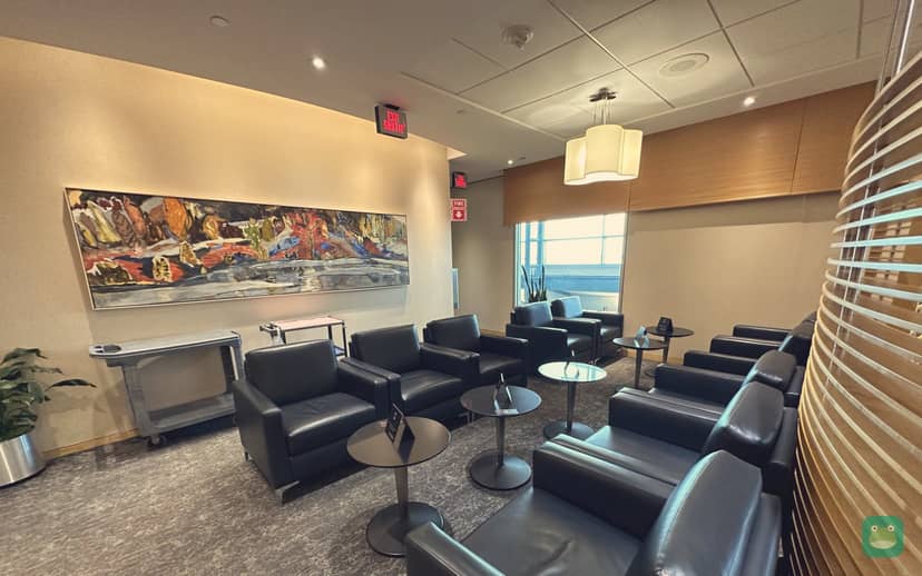 Air Canada Maple Leaf Lounge, YEG Main Terminal — lounge interior
