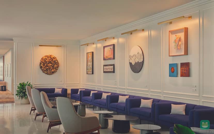 The Centurion Lounge, DCA Terminal 2 — seating area