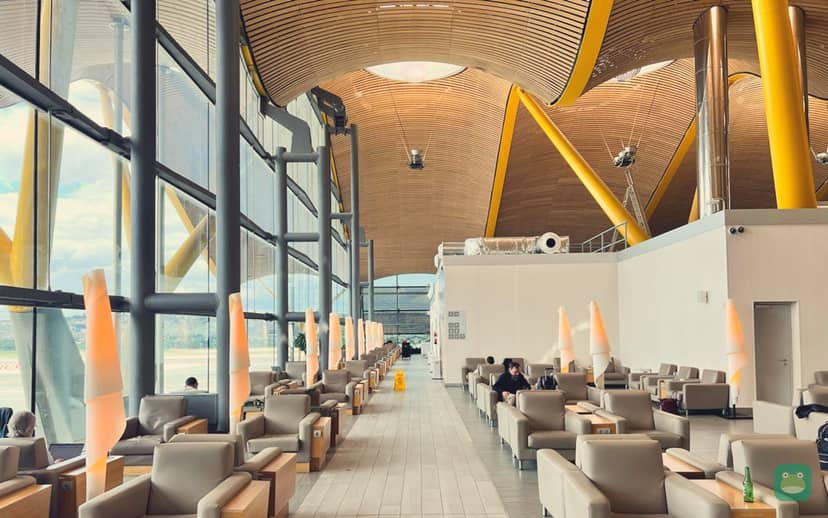 Main seating area, Sala VIP Neptuno, MAD Terminal 4S