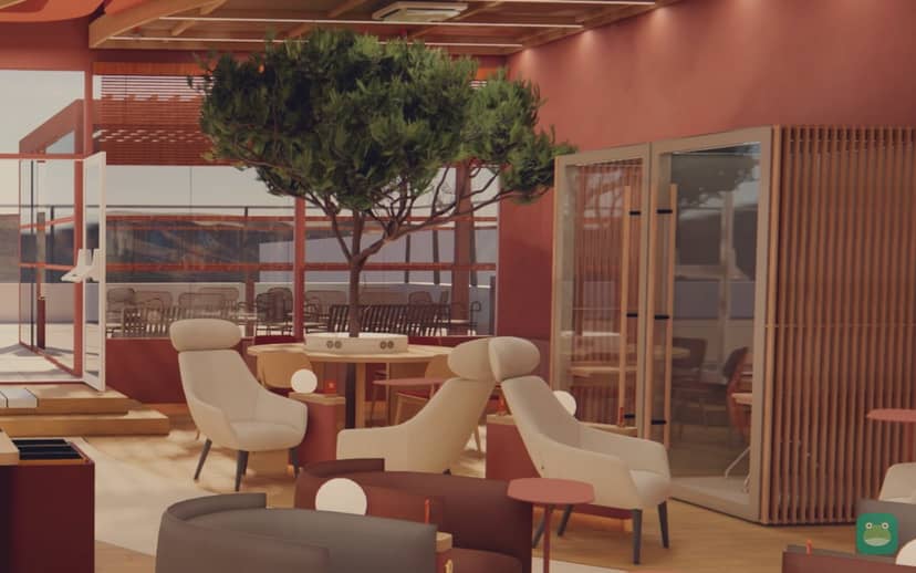 Primeclass Lounge, SOF Terminal 2 — seating