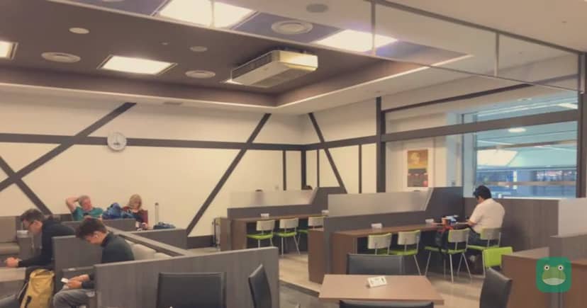 IASS Executive Lounge 2, Narita Terminal 2 — interior (2024)