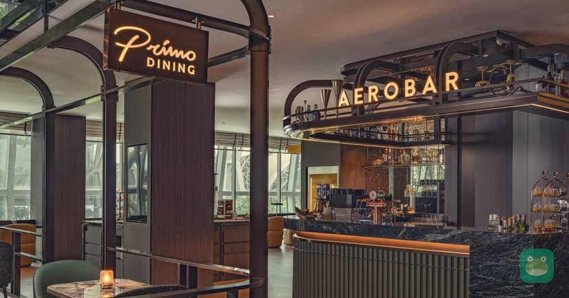 Plaza Premium First, BKK Concourse G — Aerobar