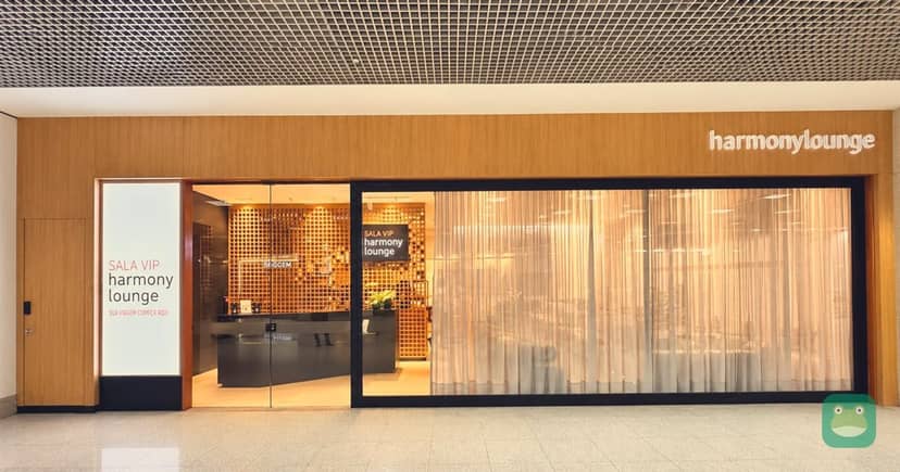 Harmony Lounge, SDU Terminal 1 — entrance / front