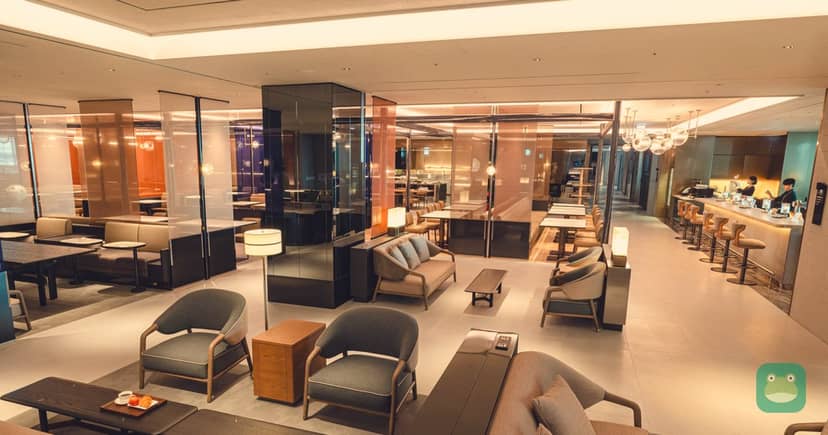 Korean Air Miler Club, ICN Terminal 2 — renovated interior (2025)