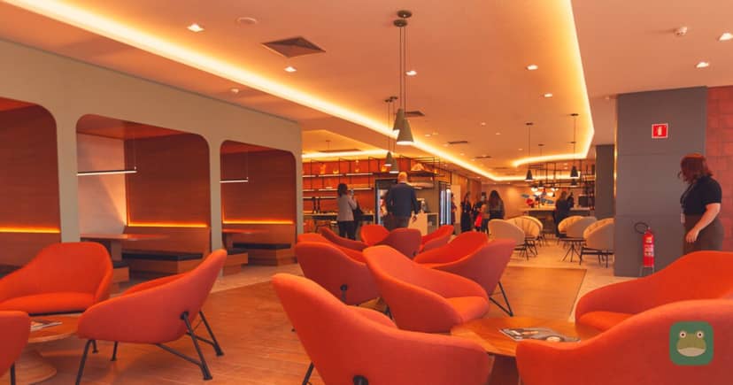 Advantage VIP Lounge, CNF Terminal 1 — general room view