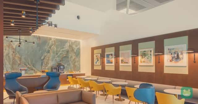 The Escape Lounge at Brisbane Airport, from the operator's official lounge gallery.