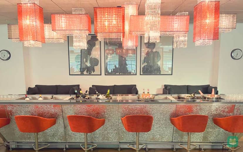 Bar area, British Airways Galleries Club, Heathrow Terminal 5B