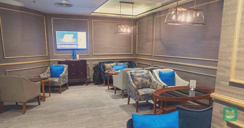 Bangkok Airways Blue Ribbon international lounge (2019 archive photo)