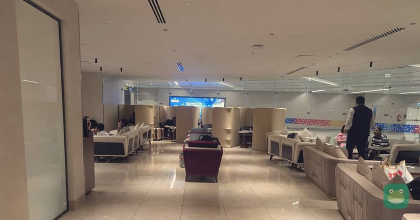 Encalm Lounge, HYD Domestic — couches and TV seating