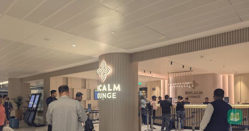 Encalm Lounge, HYD domestic departures, 2025