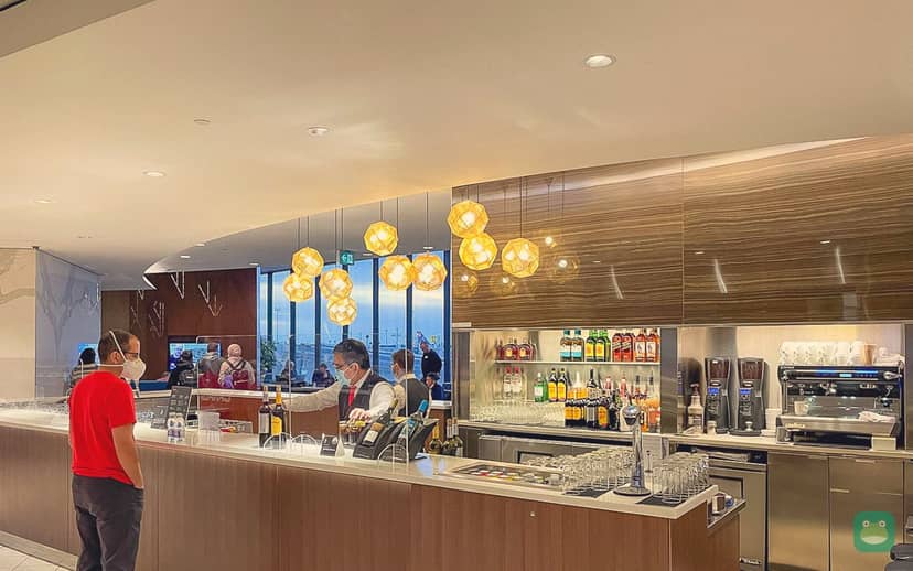 Air Canada Maple Leaf Lounge (C50), YYC Domestic Terminal — bar