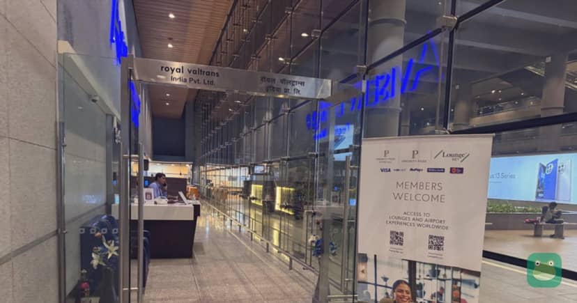 Aviserv Lounge (East), BOM Terminal 2 arrivals — seating