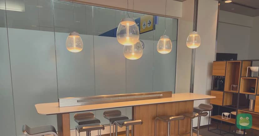 Lufthansa Business Lounge, DTW Evans Terminal — seating area