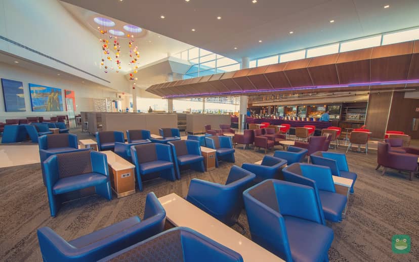 Delta Sky Club, ATL Concourse B (B18): lounge seating (2016)