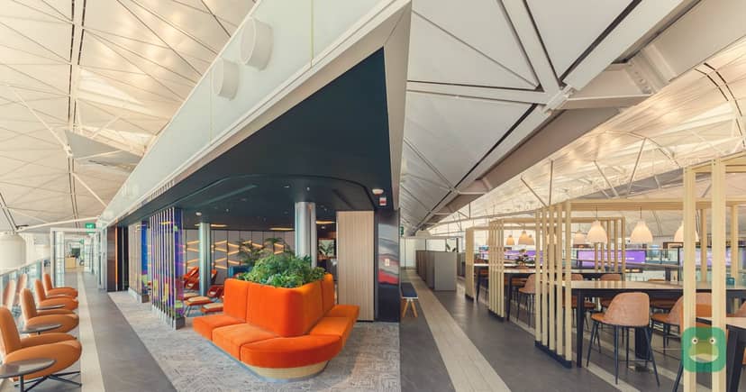 Kyra Lounge (Gate 40), HKG Terminal 1 — inside the lounge