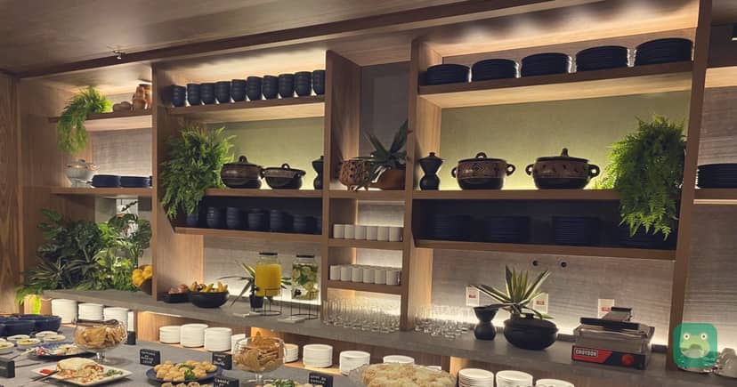 Visa Infinite Lounge, GRU Terminal 3 — lounge interior