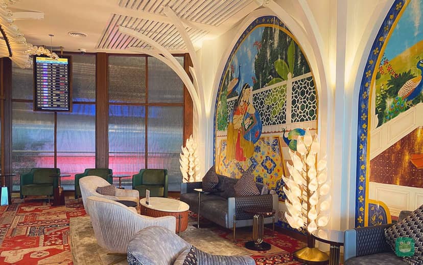 Air India Maharaja Lounge, BLR Terminal 2 — seating