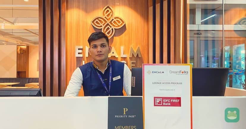 Encalm Lounge (Arrivals), DEL