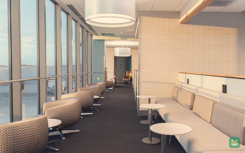 The Club BUF, BUF Main Terminal — lounge interior