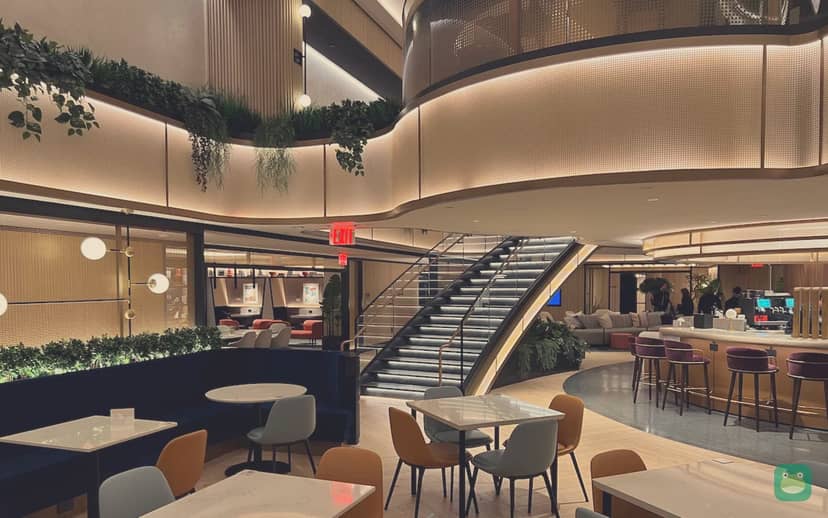 Chase Sapphire Lounge by The Club, LGA Terminal B — lounge interior
