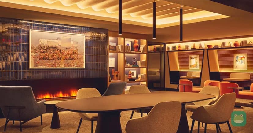 Arriving between meals: when airport lounge food actually comes out