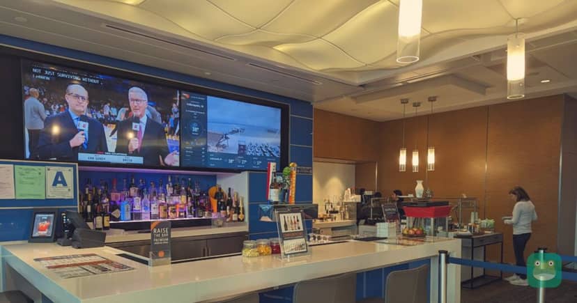 Delta Sky Club, SAN Terminal 2 — bar