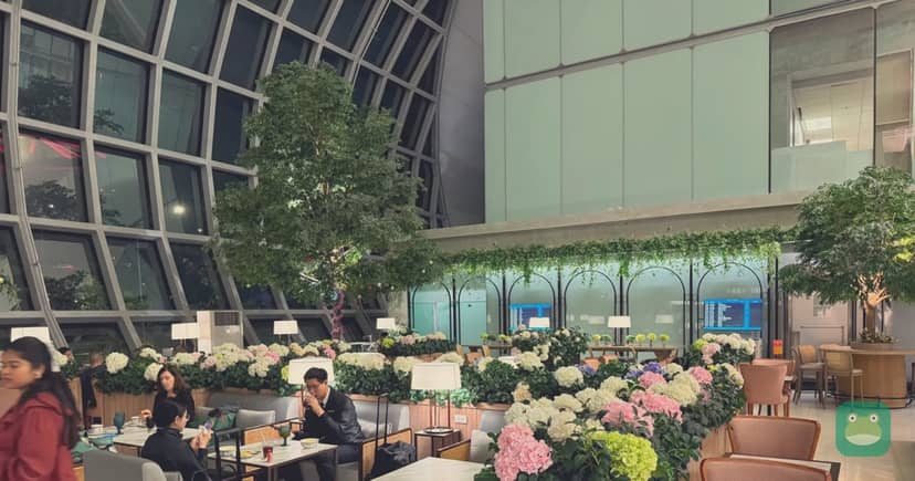 The Coral Executive Lounge, BKK Domestic (Concourse A) — main seating