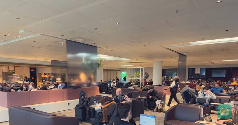 Aspire Lounge 26, AMS Schengen — main seating area