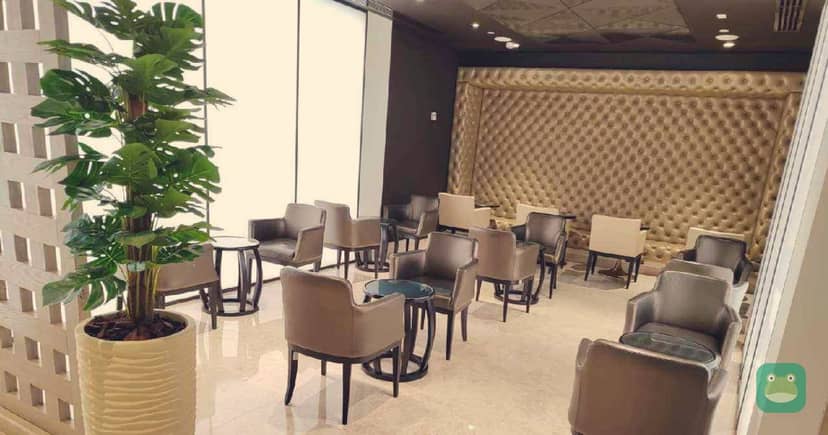 Ahlan Lounge (D13) seating, DXB Terminal 1