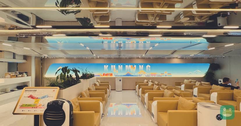 China Southern Gold/Silver/Elite Plus Lounge V7, KMG Terminal 1