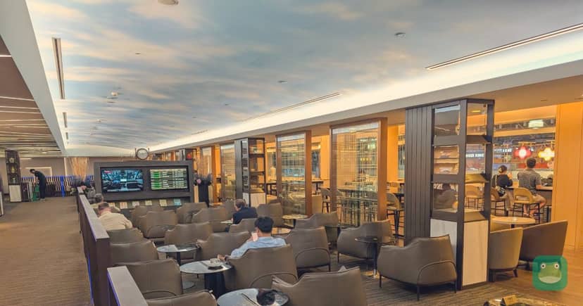 EVA Air The Star Lounge, TPE Terminal 2 — seating