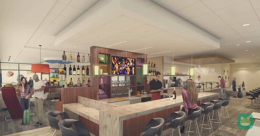 Escape Lounge, PHX Terminal 4 — seating