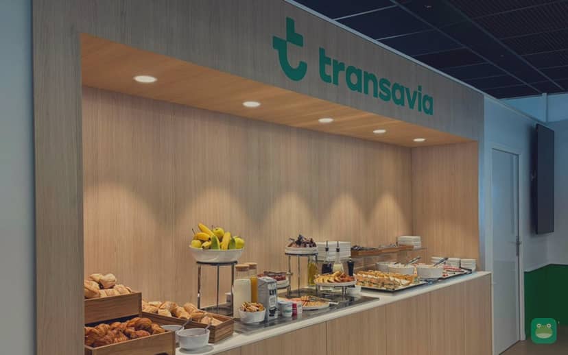 Transavia Lounge, ORY Orly 2 — buffet
