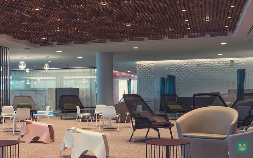 Sala VIP Pau Casals, BCN Terminal 1 (after 2019 refurbishment)
