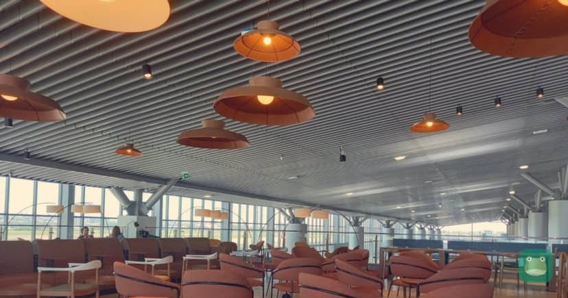 Ambaar Club (Domestic), POA Terminal 1 — main seating area