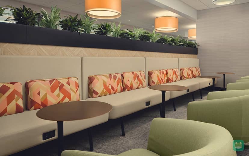 The Club CHS, CHS Main Terminal — dining area