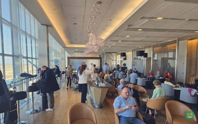 Seating zone, British Airways Galleries Club North, Heathrow Terminal 5