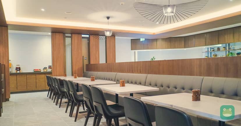 Plaza Premium Lounge, MEL Terminal 2 — lounge interior