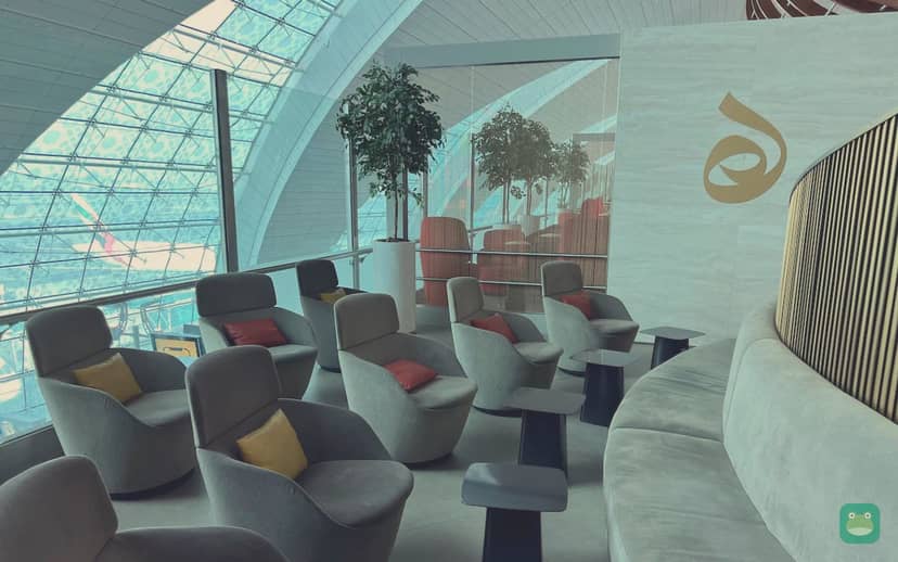 Marhaba Lounge, DXB Terminal 3 Concourse B — seating