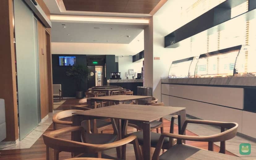 Bradesco Cartões Lounge, SDU Terminal 1 — lounge interior (2018)