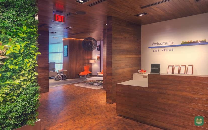 The Centurion Lounge, LAS Concourse D — entrance