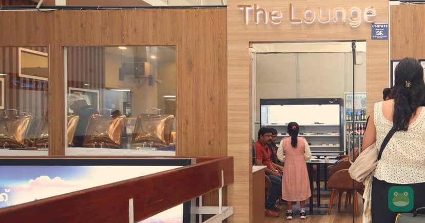 The Lounge (Domestic), TRV Terminal 1 — lounge interior