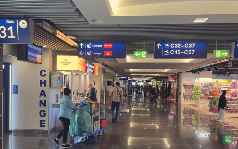 DUS Sky Lounge (then Open Sky Lounge), Pier C (2024)