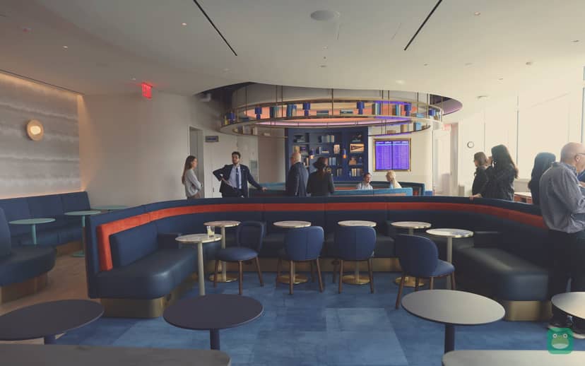 BlueHouse, JFK Terminal 5 — upstairs main seating