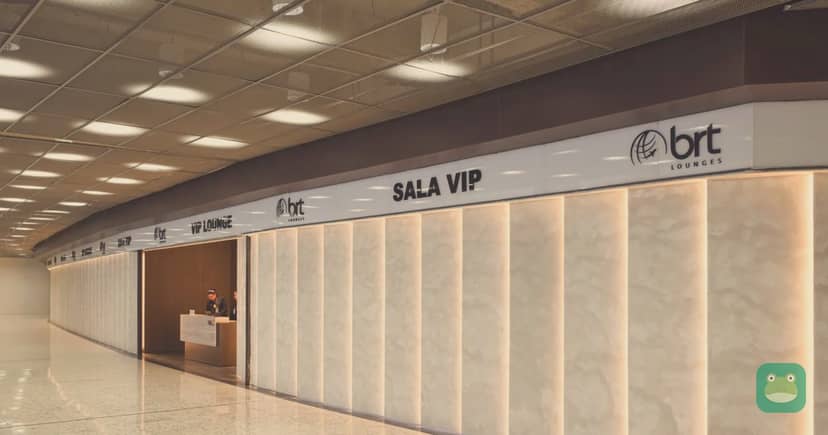 BRT Lounge Terra, CNF Terminal 1 — lounge interior